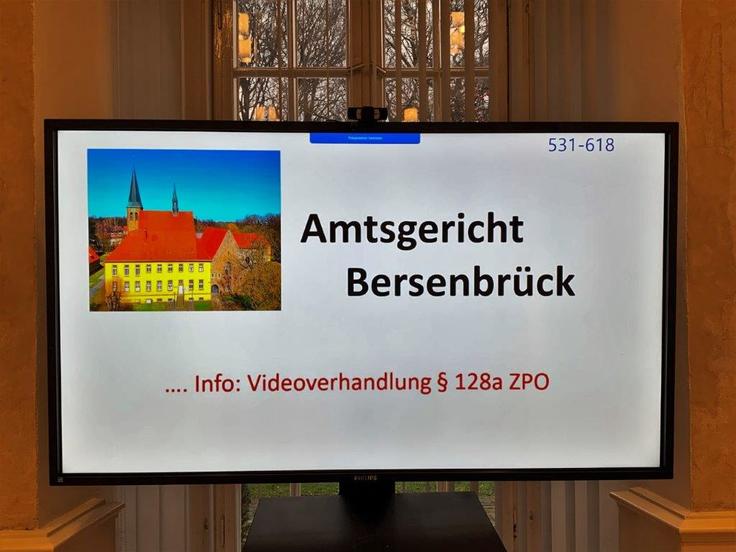 Anlage für eine Videokonferenz